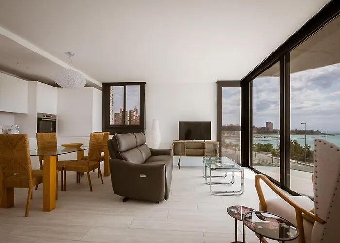Modern Sea Front Sunny Apartment